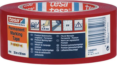 PREMIUM 04169-00061-93 Markeringstape tesa Professional Groen (l x b) 33 m x 50 mm 1 stuk(s)