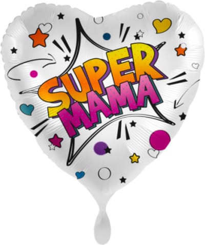 Super mama folieballon