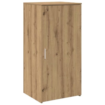 vidaXL - Opbergkast - 50x45x103,5 - cm - bewerkt - hout - artisanaal - eikenkleur