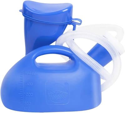 Draagbare Urineflessen voor Mannen en Vrouwen - Lekvrij en Ideaal voor Reizen - 2000 ml Urinoirs