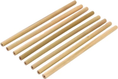 Bamboe rietjes - 8 stuks - milieuvriendelijk - 100% biologisch - Rietjes