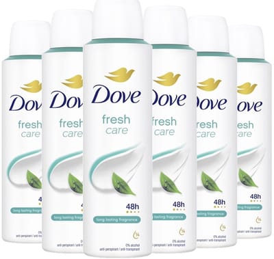 Dove Deo Spray - Fresh Care - 6 x 150 ml Voordeelverpakking