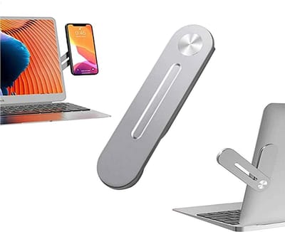 Greenure Magnetische Telefoonhouder - Telefoniehouder - Voor Laptop/Computer/Tablet/Notebook – Telefoonhouder - Universeel - 4 tot 11 inch'''