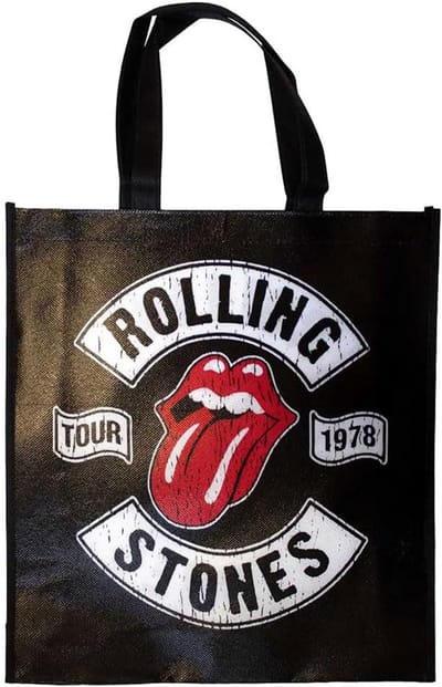 Duurzame boodschappentas met iconisch bandenshirt ontwerp