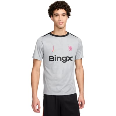 Nike - Chelsea Pre Match Shirt 2024/2025 - Heren - Grijs - Voetbal - Maat XL