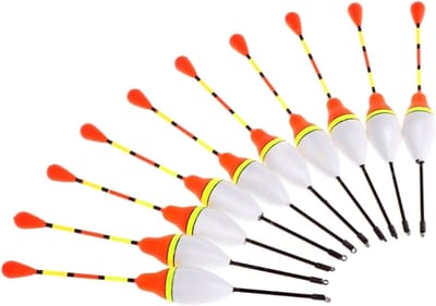 Visdobbers Set - Vissersdobbers Boei - Karpervissen Buiten - Verticale Hengelsport - 10 Stuks 3.0g - Meerdere Kleuren