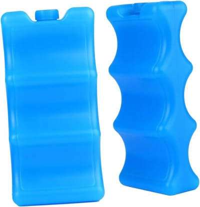Voedselcontainer Set - Koelbox Elementen - Vers Houden - Herbruikbaar Pakket - 20x10CM - Blauw