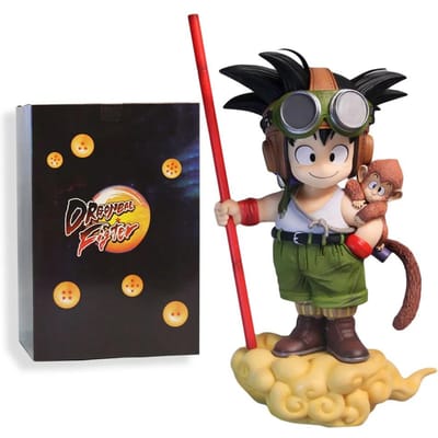 s Anime Dragon Ball Son Goku Figuur Met Monkey Kid Goku Actiefiguur 16cm Pvc Beeld Collectie Model Speelgoed Cadeaus