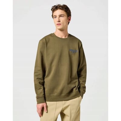 Wrangler Casey Jones sweatshirt klimopgroen, M