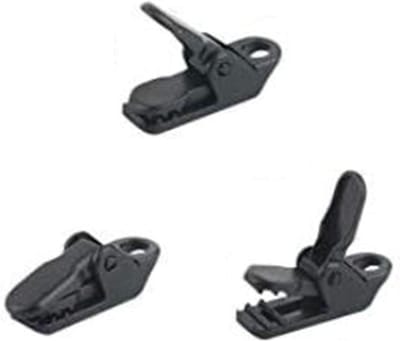 Kleine Tentclips voor Buiten, Verpakking van 30 Stuks, Winddichte Awnings, Campingaccessoires, Tarpaulin Klemmen, Plastic Crocodile Klemmen