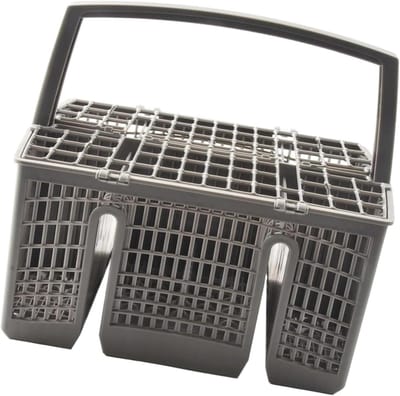 Vaatwasser Bestekkorf - Bestekmand Vervanging - Keukengerei Organiseren - Universele Pasvorm - 23.2 x 15.6 cm - Grijs