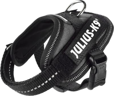 Julius K9 IDC Powertuig/Harnas - Baby 1/30-40 cm - XXXS - Antraciet