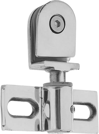 1 set douchedeur pivot scharnier deur accessoires metaal pivot scharnier pivot deur hardware deur metalen douchedeur scharnier scharnierklem roestvrij staal zilver zilver
