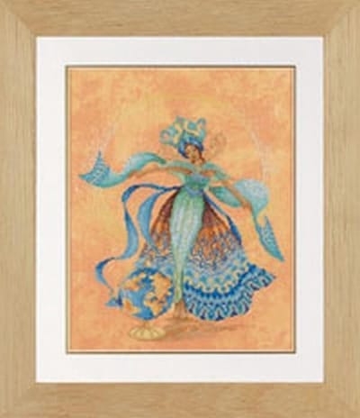 Lanarte borduurpakket java dance van Maria v Scharrenburg  23028
