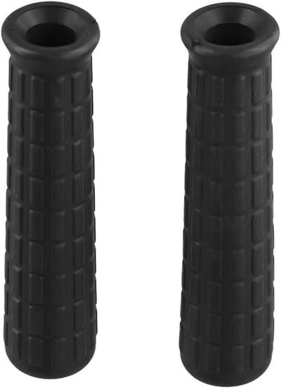 Kruiwagen Handgrepen - Rubberen Grepen - Verbeteren Werkgemak - Antislip Groefontwerp - 2 stuks 114 mm - Zwart