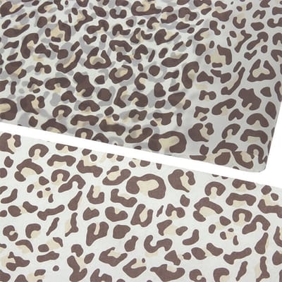 Vloeipapier 35x50cm Leopard - Bruin Beige Zijdepapier - 200 vellen
