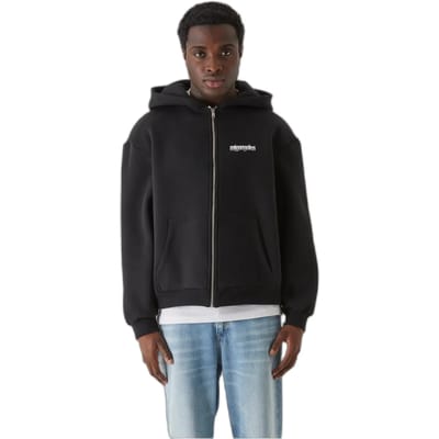 Oversized zip-up hoodie MJ Gonzales Burning Wings