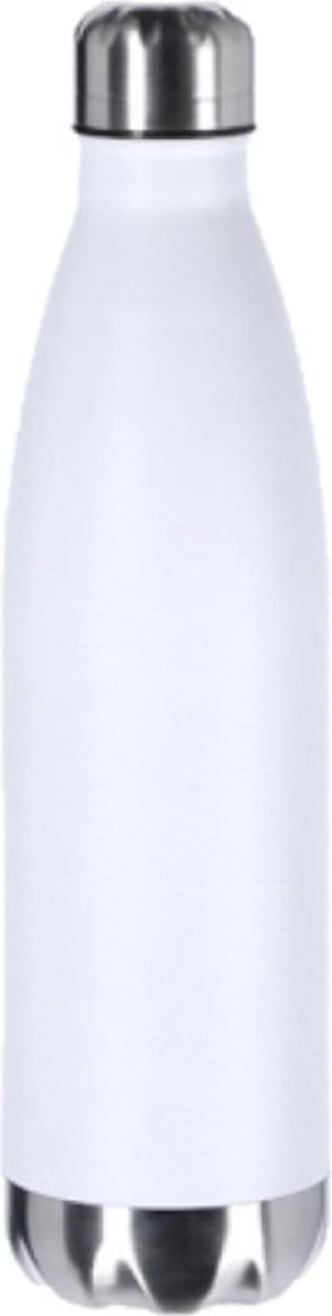Thermosfles / isoleerfles wit RVS 0.75 L - Thermoflessen