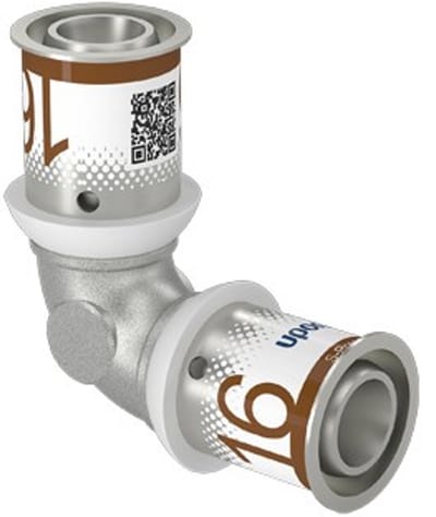 Uponor S-Press Plus bocht  - 16mm 90graden pers