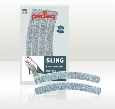 Pedag sling ondersteuning en antislip voor de bandjes van schoenen met riempjes of bandjes