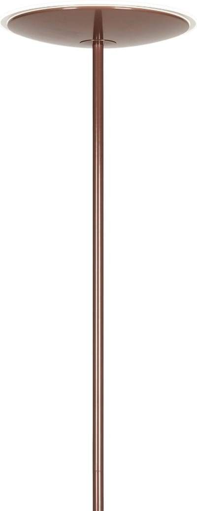 Lumidora Vloerlamp 75121 - MERLE - Ingebouwd LED - 20.0 Watt - 1800 Lumen - 2700 Kelvin - Rood - Bruin - Metaal - Met dimmer - ⌀ 27 cm