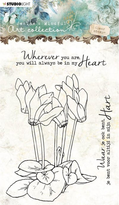 Stempel - Clear stamp - Studio Light - A6 Jenine's mindful art 2.0 nr.06