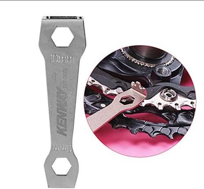 Dailygoods- Fietsen - Hoogwaardig Staal Gereedschap - Fietsreparatieaccessoire - Kettingbladen - Zelfuittrekende Zwengeldoppen - Duurzaam en Eenvoudig te Bedienen - Fietsreparatiegereedschap