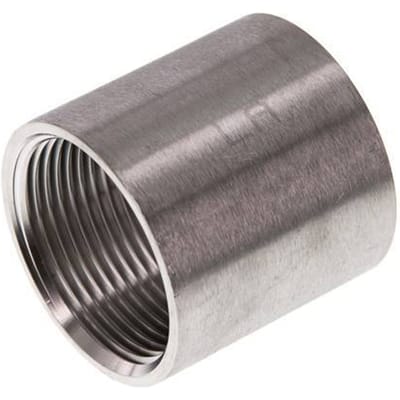 Rp 1 1/4'' RVS Ronde Sok 16 Bar