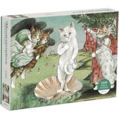 Birth Of Venus Meowsterpiece Of Western Art 1000 Piece Puzzle - Galison