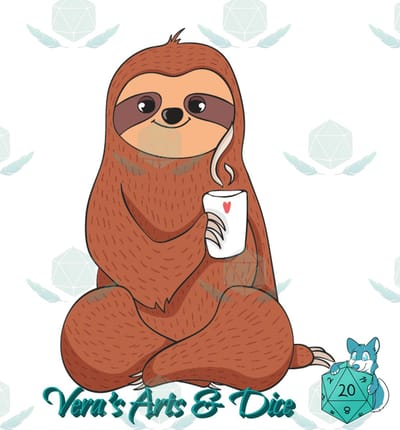 Luiaard Stickers - Koffie Thee Luiaard Sticker - Sloth Sticker - Coffee Tea Hot Drink - Schattige Dieren - Luiaards - Journaling - Bullet Journal - Scrapbooking - Leuke Stickers - Laptop Sticker - Telefoon Sticker - Cute - Baby - Dieren - Dier - Lief