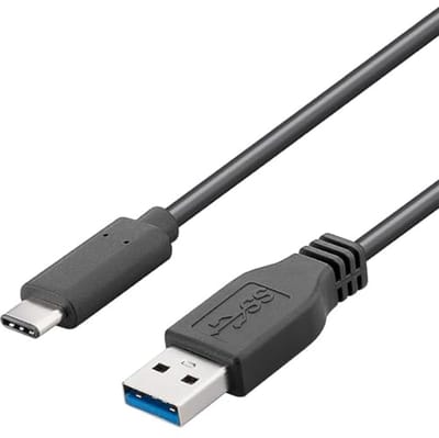 USB 3.2 Gen 1 Aansluitkabel - SuperSpeed Datakabel tot 5 Gbit/s en Laadkabel tot 2 A, 1m