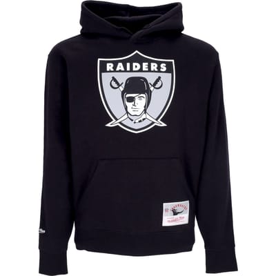 Herenhoodie Nfl Team Logo Hoodie Oakrai Zwart