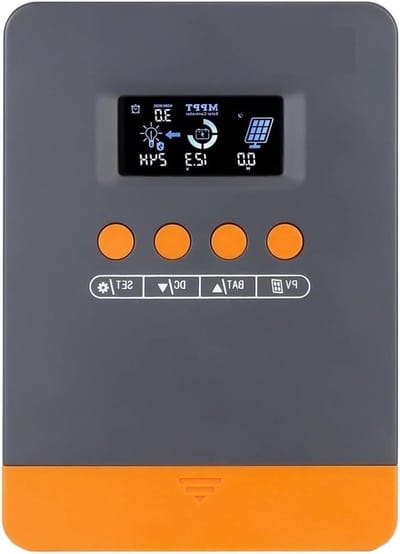 Zonne Laadregelaar - MPPT Regulator - Energie Beheer - Hoge Efficiëntie - 25A - Zwart