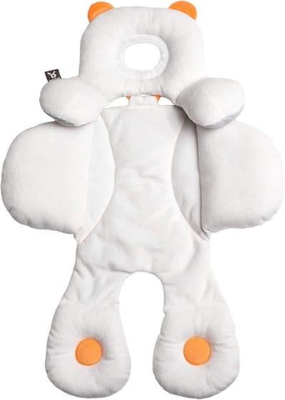 Baby Ondersteuningskussen - Hoofdsteun en Body Ondersteuning voor Pasgeborenen - Perfect voor Kinderwagen en Autozitje - Comfortabel en Aanpasbaar - Ideaal als Baby Geschenk