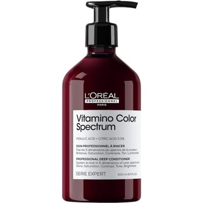 L’Oréal Professionnel Vitamino Color Spectrum Conditioner – Kleurbescherming voor gekleurd haar – Verzacht en hydrateert intens – 500 ml