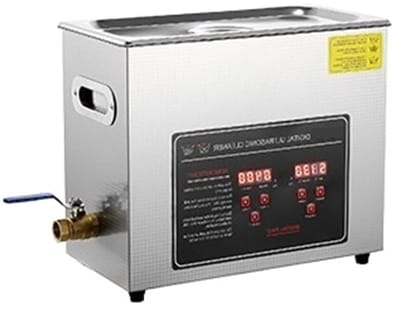 Ultrasone Reiniger - Schoonmaakapparaat - Dieptereiniging Voorwerpen - Verwarmd RVS Tank - 6L Tankinhoud - Zilver