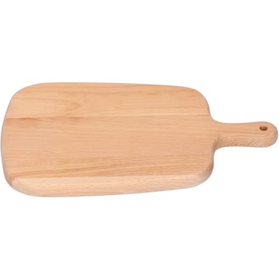 Beuken Snijplank Barbecue Pizza Brood Groente Fruit Houten Hakplank26.5x16x1.5 beige