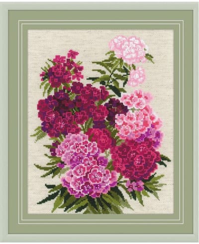 Riolis borduurpakket Sweet William 1463