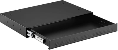 CAVO Stalen documentenlade 410 x 272 mm zwart, Bureaulade ondertafellade