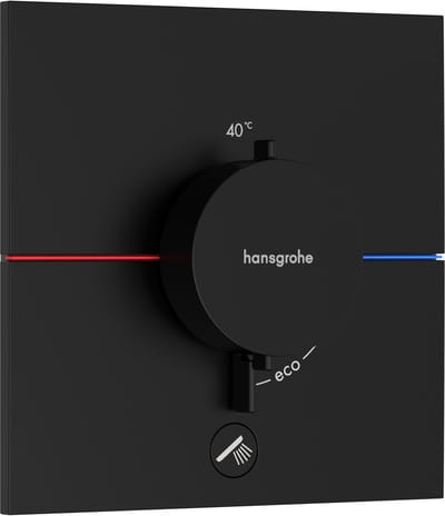 Hansgrohe ShowerSelect Comfort E Afbouwdeel Inbouwthermostaat Mat Zwart
