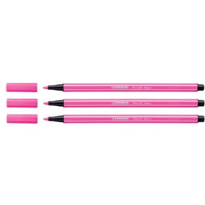 STABILO Pen 68 - Premium Viltstift - Neon Roze - per stuk