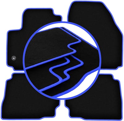 CARLUX-BLUE automatten voor: Ford Mondeo MK4 liftback, sedan, stationwagen (2012-2014)