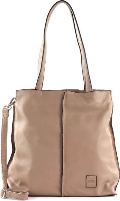 FREDsBRUDER Schoudertas FB Shopper Soft Taupe Lichtbruin