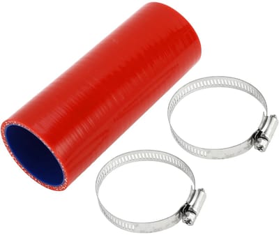 Dailygoods- Silicone Slang 4-Laags - Koppeling 51mm - Lengte 150mm - Dikte 5mm - Temperatuur tot 300℃ - Geschikt voor Koelvloeistof - Koelslang