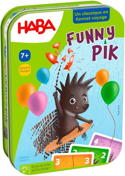 Haba kaartspel Funny Pik - educatief familiespel voor kinderen.