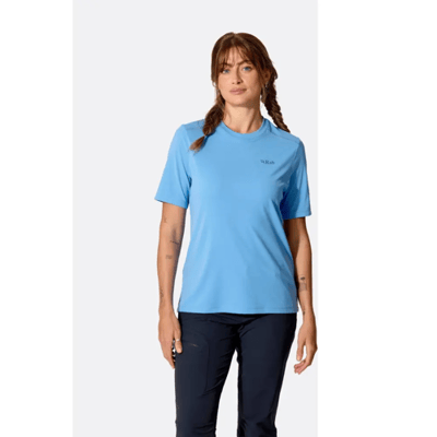 Rab Force Tee Dames (Maat - 12, Kleur - Bluebird)