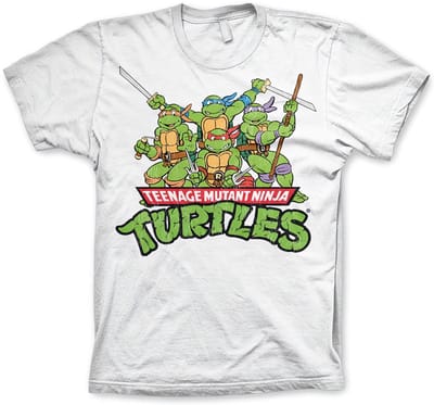 Teenage Mutant Ninja Turtles Turtles Distressed Group T-shirt NIC-1-TMNT005-H48-5