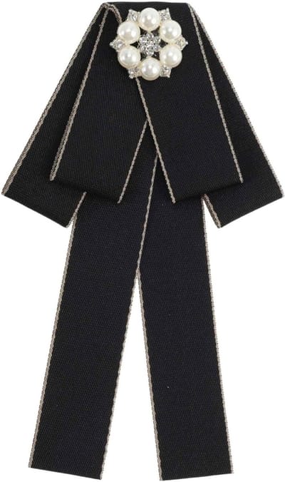 Elegante zwarte haarstrik voor vrouwen, perfect voor bruiloften, feestjes en speciale gelegenheden