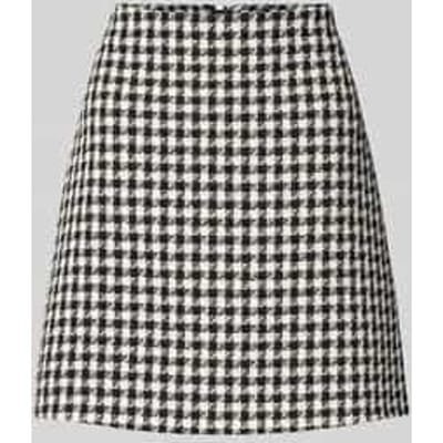 Uitlopende minirok met all-over motief, model 'ROMESA'