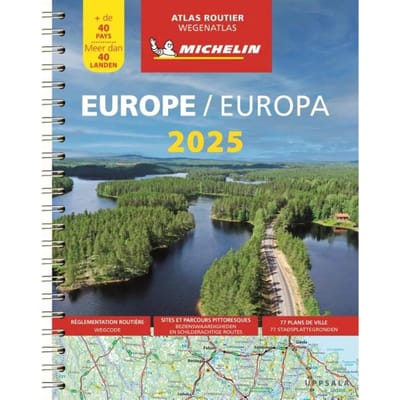 Michelin wegenatlas Europa 2025